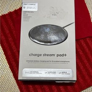 Morphe Charge Stream Pad+ Silver Wireless Charger